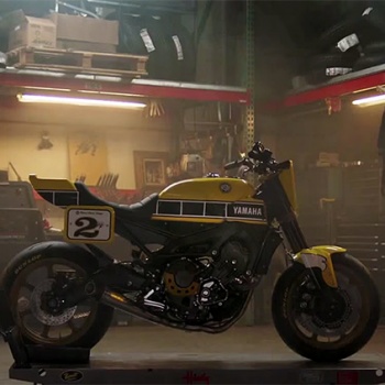 แรงบันดาลใจในตำนาน Yamaha MT-09 flat-tracker สุดเกรี้ยวกราด จากสำนัก Roland Sands | MOTOWISH 99