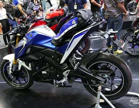 Yamaha M-SLAZ เน็คเก็ตไบค์น้องเล็ก สเป็คจัดเต็ม (Motor Expo 2015) | MOTOWISH 110