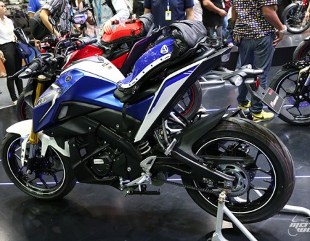 Motiwish-bigbike-yamaha-M-slaz-9 Yamaha M-SLAZ เน็คเก็ตไบค์น้องเล็ก สเป็คจัดเต็ม (Motor Expo 2015) | MOTOWISH 110
