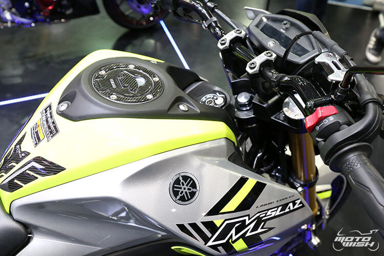 Yamaha M-SLAZ เน็คเก็ตไบค์น้องเล็ก สเป็คจัดเต็ม (Motor Expo 2015) | MOTOWISH 101
