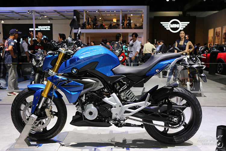 BMW เปิดตัวน้องเล็ก G310R โรดสเตอร์ไบค์ ไซส์ 300 ซีซี ครั้งแรกในเอเชีย (Motor Expo 2015) | MOTOWISH 102