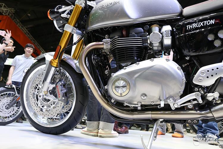 เจาะสเป็ค Triumph Thruxton R รถ Café Racer สุดจี๊ดประจำค่าย (Motor Expo 2015) | MOTOWISH 94