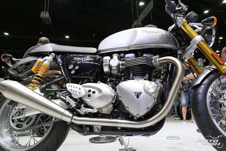 เจาะสเป็ค Triumph Thruxton R รถ Café Racer สุดจี๊ดประจำค่าย (Motor Expo 2015) | MOTOWISH 98