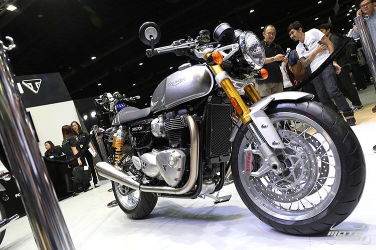 เจาะสเป็ค Triumph Thruxton R รถ Café Racer สุดจี๊ดประจำค่าย (Motor Expo 2015) | MOTOWISH 102