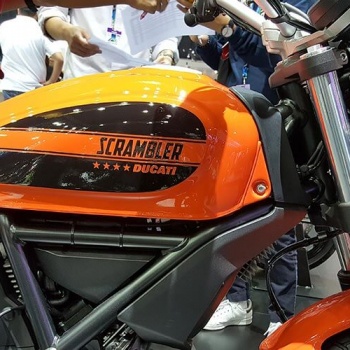 สายชิค สายชิล ห้ามพลาด ตัวจริงเสียงจริง Ducati Scrambler Sixty2 เครื่องยนต์ใหม่ 400 ซีซี (Motor Expo 2015) | MOTOWISH 119