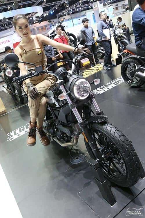 สายชิค สายชิล ห้ามพลาด ตัวจริงเสียงจริง Ducati Scrambler Sixty2 เครื่องยนต์ใหม่ 400 ซีซี (Motor Expo 2015) | MOTOWISH 109