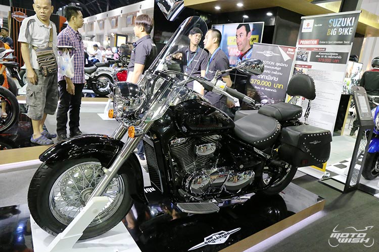 Suzuki ส่ง Boulevard รถสไตส์ Royal Cruiser พันธุ์แท้ เอาใจสายท่องเที่ยว (Motor Expo 2015) | MOTOWISH 75