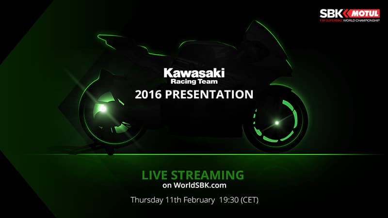 คืนนี้ใครรอดูบ้าง.... Kawasaki เปิดตัวรถแข่ง SBK 2016 (พร้อมลิ้งค์ชมสด) | MOTOWISH 135