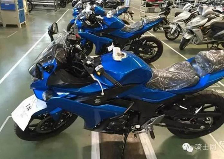 ลือจัด ชัดจริง ภาพหลุดที่ว่ากันว่าเป็น Suzuki  GSX-R250 ใหม่ | MOTOWISH 136