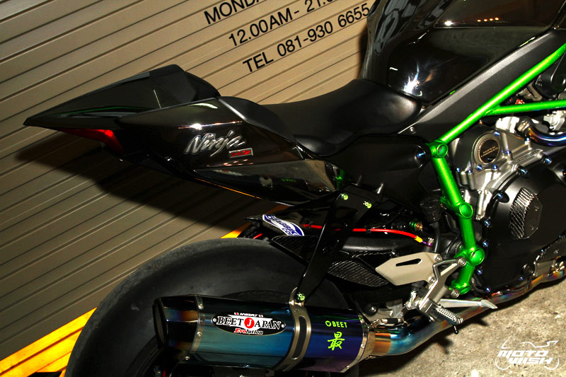 Kawasaki Ninja H2 Benz Racing รถล้านห้า...ของแต่งล้านหก !!! | MOTOWISH 143