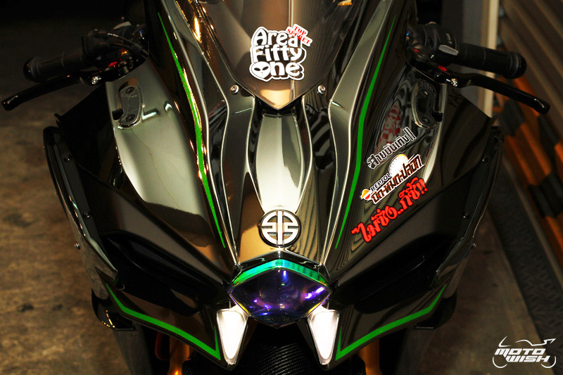 Kawasaki Ninja H2 Benz Racing รถล้านห้า...ของแต่งล้านหก !!! | MOTOWISH 153