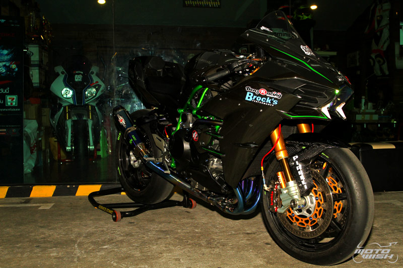 Kawasaki Ninja H2 Benz Racing รถล้านห้า...ของแต่งล้านหก !!! | MOTOWISH 155