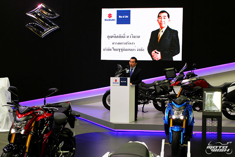 Suzuki เปิดบูธพร้อมเปิดตัวครั้งแรกในไทยกับ V-Twin 650 cc. ราคาท้าชนคู่แข่ง (MOTOR SHOW 2016) | MOTOWISH 76