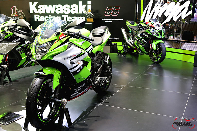 Kawasaki จัดบูธเต็มสเตปพร้อมโปรโมชั่นเกินห้ามใจ !!! (MOTOR SHOW 2016) | MOTOWISH 90