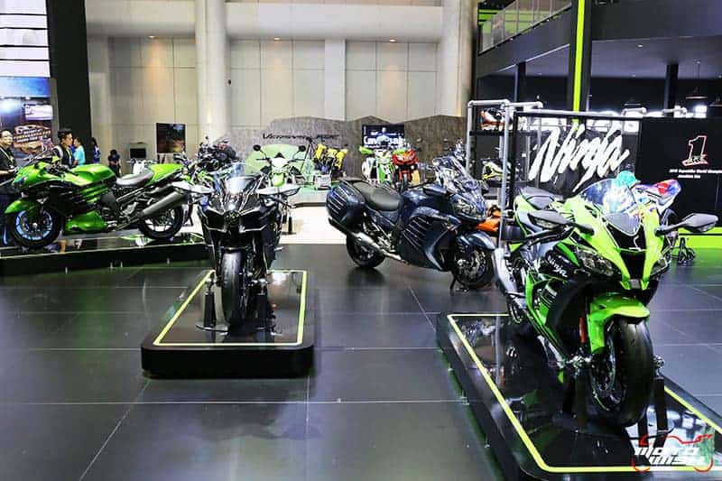 Kawasaki จัดบูธเต็มสเตปพร้อมโปรโมชั่นเกินห้ามใจ !!! (MOTOR SHOW 2016) | MOTOWISH 87