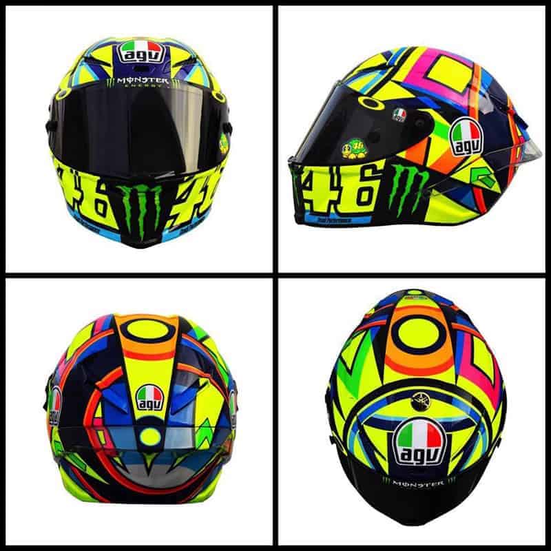 ส่องชัดๆแบบ 360 องศา หมวกใหม่ "รอสซี่" AGV Pista GP Soleluna 2016 | MOTOWISH 147