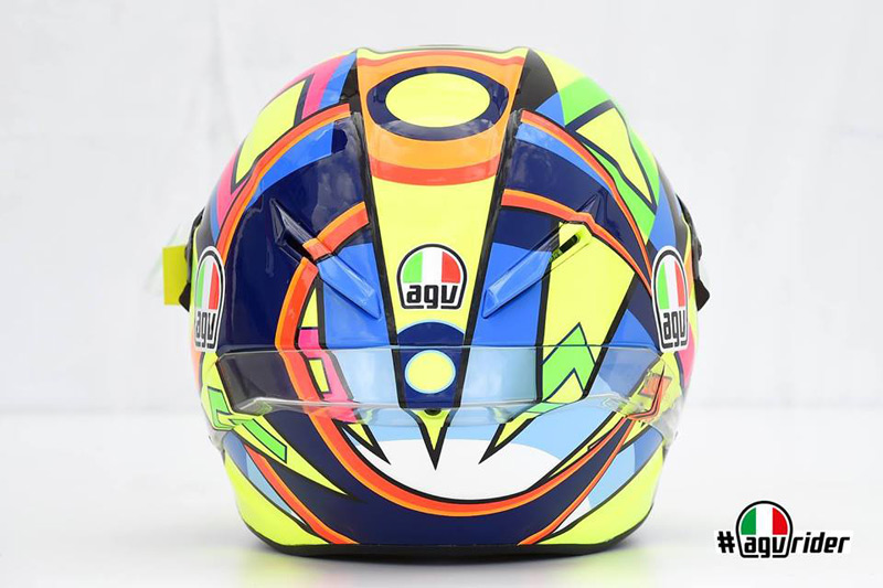 ส่องชัดๆแบบ 360 องศา หมวกใหม่ "รอสซี่" AGV Pista GP Soleluna 2016 | MOTOWISH 145