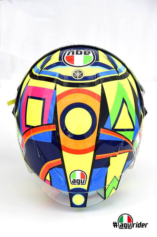 ส่องชัดๆแบบ 360 องศา หมวกใหม่ "รอสซี่" AGV Pista GP Soleluna 2016 | MOTOWISH 137