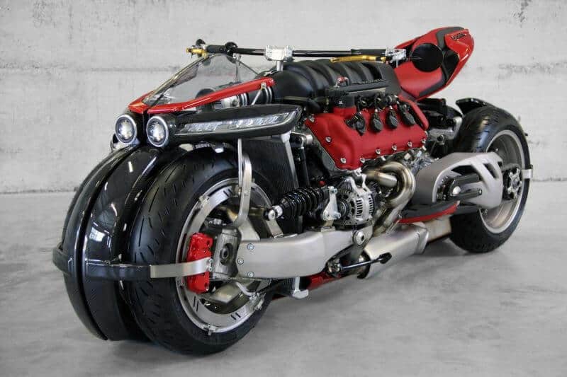 โหด สุดติ่ง Lazareth LM 847 มอเตอร์ไซต์ เครื่อง Maserati V8 470 ม้า | MOTOWISH 99