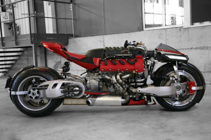 โหด สุดติ่ง Lazareth LM 847 มอเตอร์ไซต์ เครื่อง Maserati V8 470 ม้า | MOTOWISH 100