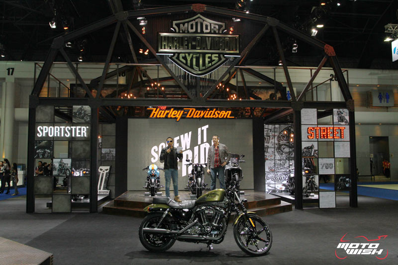Harley Davidson ส่งรถ "คัสตอม" รุ่นพิเศษออกเดทงานมอเตอร์โชว์ (MOTOR SHOW 2016) | MOTOWISH 86