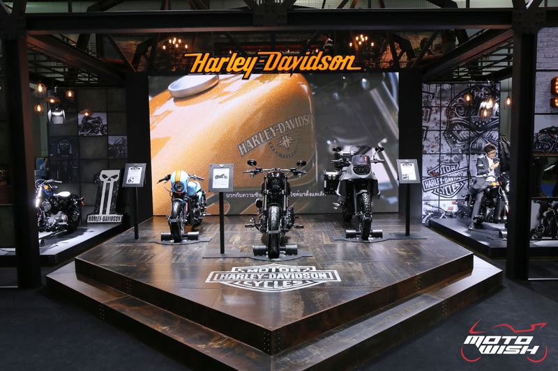 Harley Davidson ส่งรถ "คัสตอม" รุ่นพิเศษออกเดทงานมอเตอร์โชว์ (MOTOR SHOW 2016) | MOTOWISH 84
