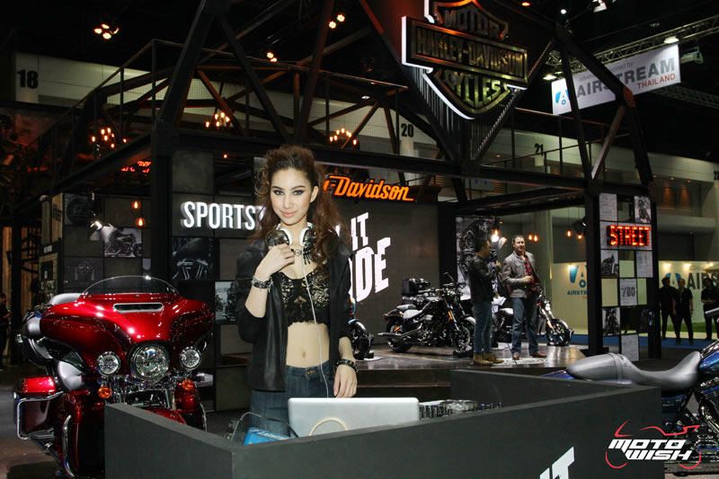 Harley Davidson ส่งรถ "คัสตอม" รุ่นพิเศษออกเดทงานมอเตอร์โชว์ (MOTOR SHOW 2016) | MOTOWISH 81