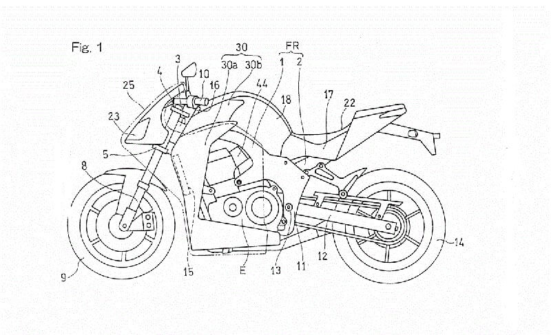 ภาพสิทธิบัตร Kawasaki Z800 เจนฯถัดไปในปี 2017 อาจมีเวอร์ชั่นฟลูแฟริ่งก็เป็นได้ | MOTOWISH 63