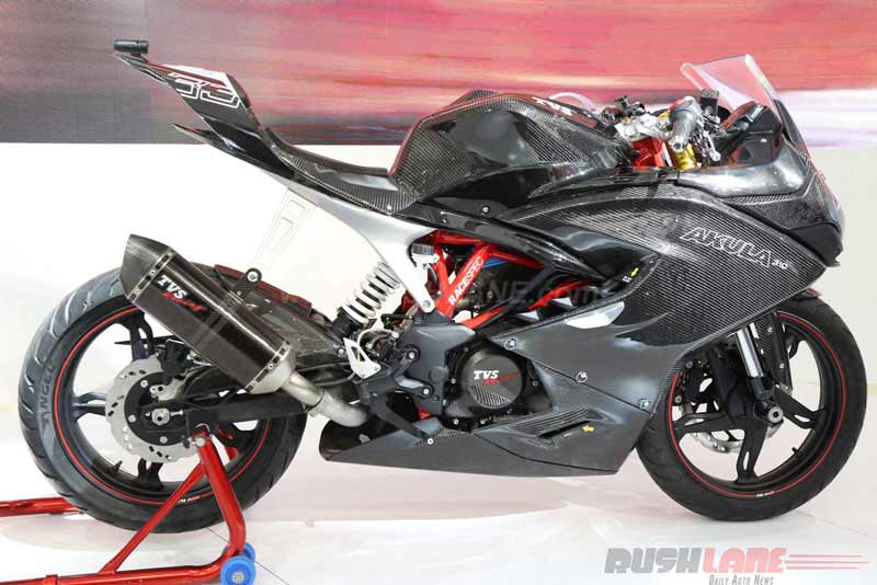 TVS Akula เตรียมเข้าสู่ไลน์ผลิต และมาในชื่อว่า "Apache RTR  300" | MOTOWISH 140