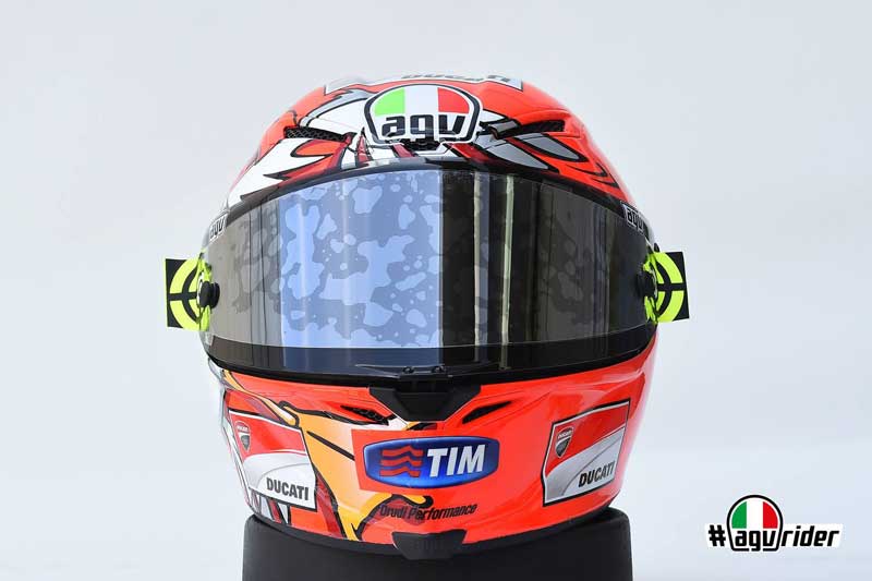 AGV ประกาศวางขาย หมวกลาย Winter Test ของ รอสซี่ และ เอียนโนเน่ | MOTOWISH 151