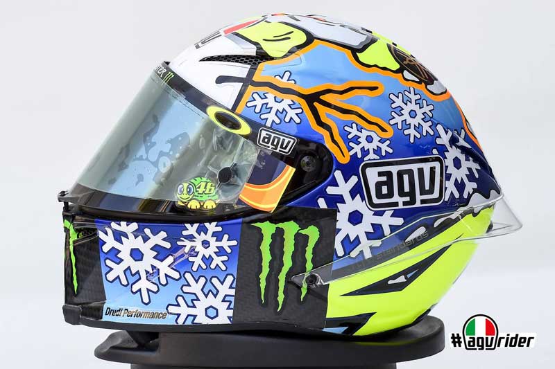 AGV ประกาศวางขาย หมวกลาย Winter Test ของ รอสซี่ และ เอียนโนเน่ | MOTOWISH 154