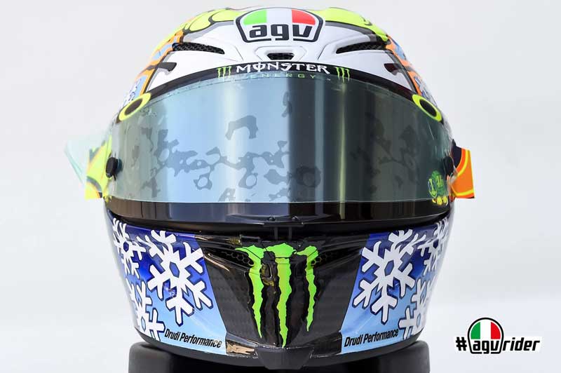 AGV ประกาศวางขาย หมวกลาย Winter Test ของ รอสซี่ และ เอียนโนเน่ | MOTOWISH 155