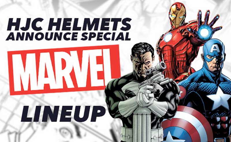 HJC ร่วมกับ Marvel Comics เปิดตัวหมวกกันน็อคคอลเล็คชั่น "ซุปเปอร์ฮีโร่" | MOTOWISH 3