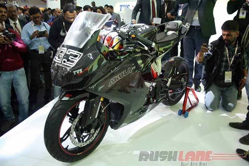 TVS เผยออฟชั่นทีเด็ด ฉลามดำคันงาม Akula 310 | MOTOWISH 25