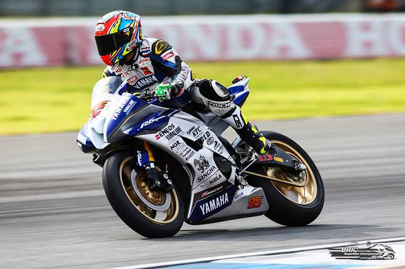 ผลการแข่งขันผลิกล็อคในรุ่น Supersport 600cc. BRIC SBK 2016 สนามที่ 2 | MOTOWISH 60