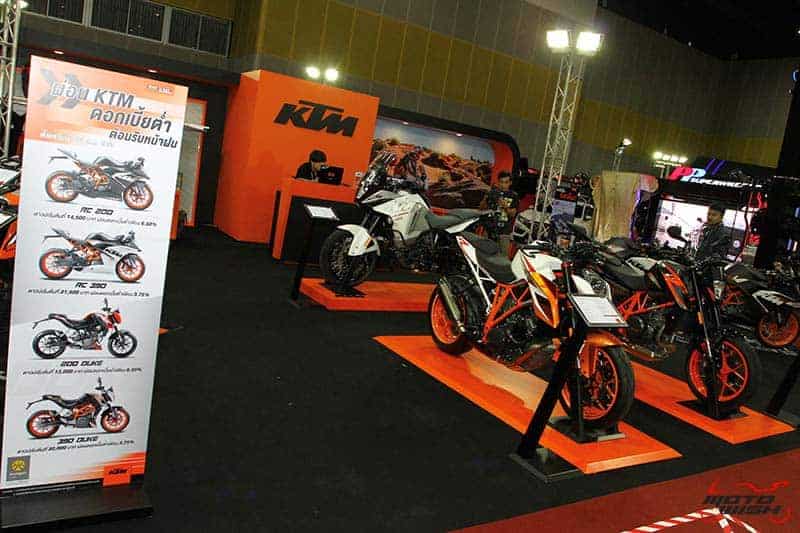 KTM โปรแร๊งสส์ ดอกเบี้ย 0% ผ่อนนานฟรีประกันฟรีเซอร์วิส* Big Motor Sale 2016 | MOTOWISH 74