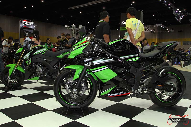 Kawasaki เปิดตัว Ninja ลายกราฟฟิกใหม่ พร้อมจำหน่ายครั้งแรกในงาน Big Motor Sale 2016 | MOTOWISH 168