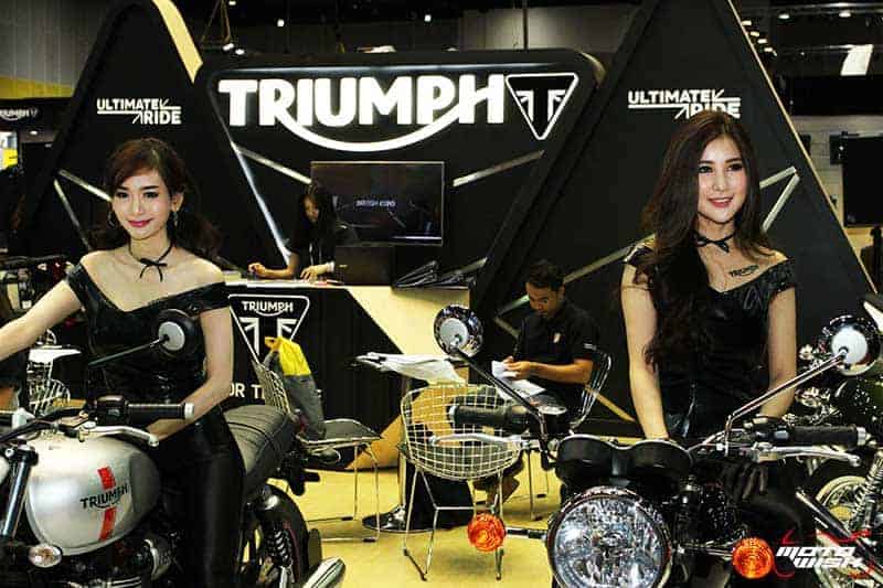 ชมบูธ Triumph ในงาน Big Motor Sale 2016 สวยคลาสสิค!!! | MOTOWISH 100