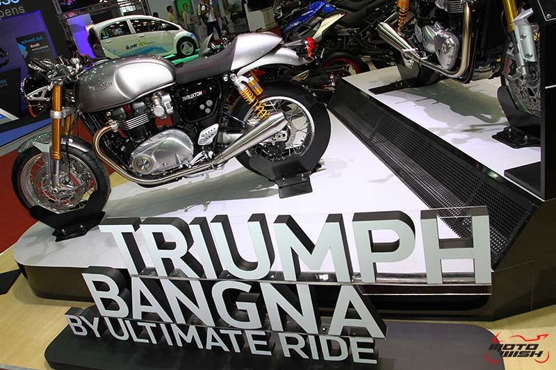 ชมบูธ Triumph ในงาน Big Motor Sale 2016 สวยคลาสสิค!!! | MOTOWISH 103