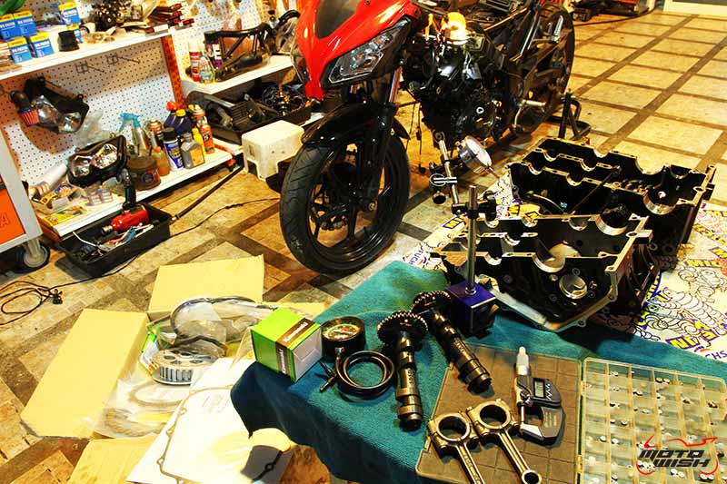 Racing Spec Shop ร้านซ่อมบิ๊กไบค์ย่านถนนราชพฤกษ์ วงเวียนพระราม 5 | MOTOWISH 68