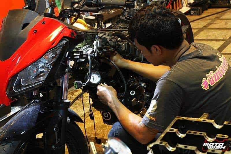 Racing Spec Shop ร้านซ่อมบิ๊กไบค์ย่านถนนราชพฤกษ์ วงเวียนพระราม 5 | MOTOWISH 70