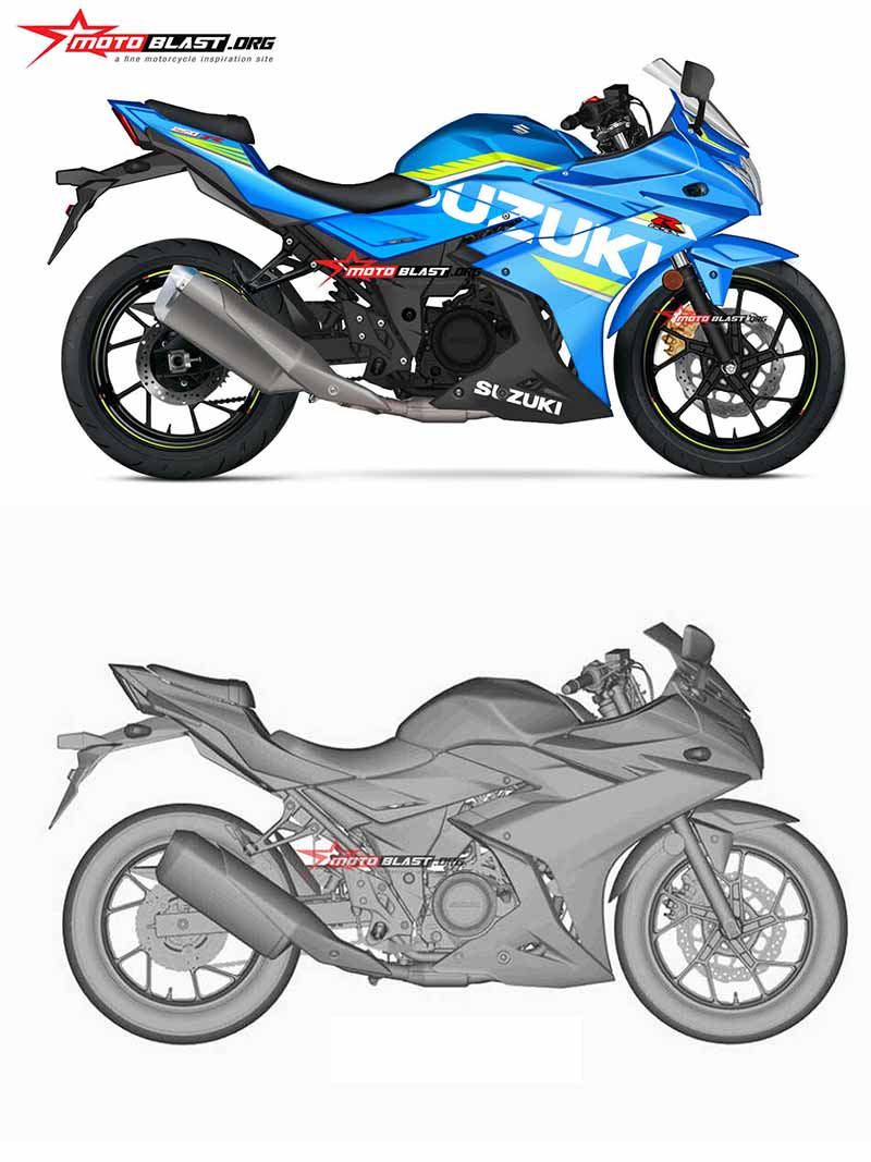 ชมภาพเรนเดอร์ Suzuki GSX-R250 2017 แต่งแต้มสีสันให้เสมือนจริงมากขึ้น | MOTOWISH 74