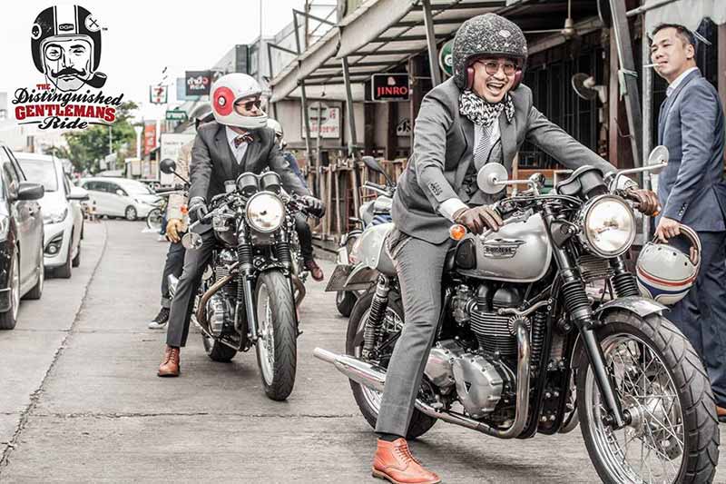 ใส่สูทขี่รถคลาสสิค...หล่อแถมได้บุญจาก Triumph ไม่จำกัดค่ายรถไม่จำกัดซีซี | MOTOWISH 84