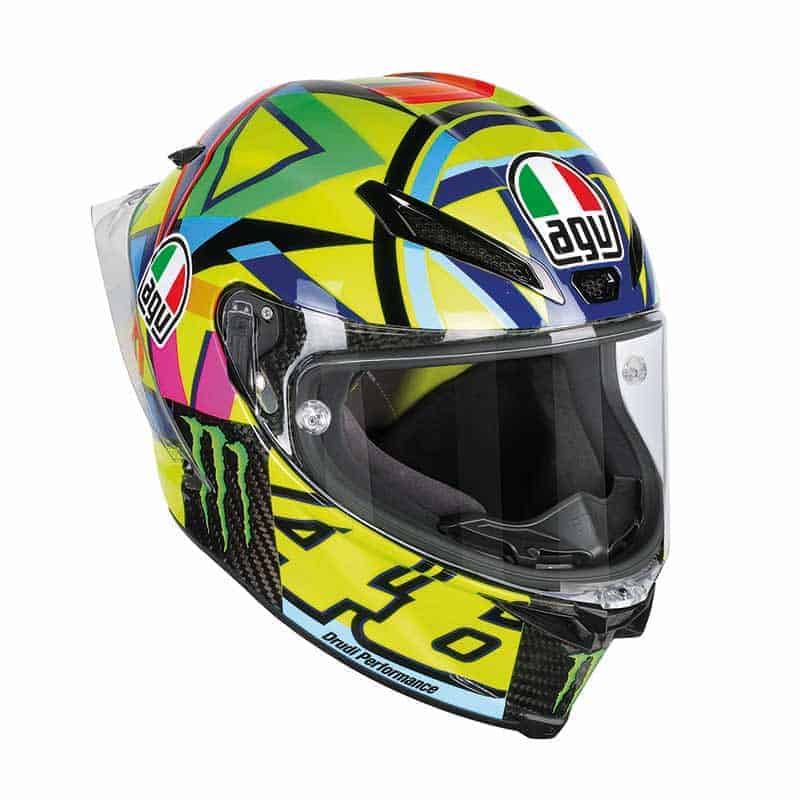 AGV เปิดตัว Pista GP R หมวกกันน็อครุ่นใหม่ แบบเดียวกับที่รอสซี่ใช้แข่ง | MOTOWISH 172