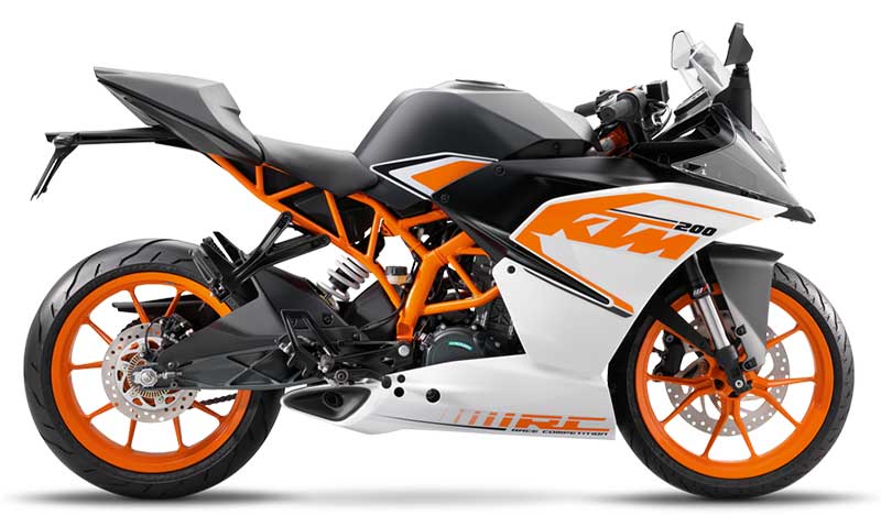 เผยภาพ และสเป็ค สปอร์ตไบค์ตระกูล RC ปี 2017 ของค่าย KTM (RC390, RC200, RC125) | MOTOWISH 141