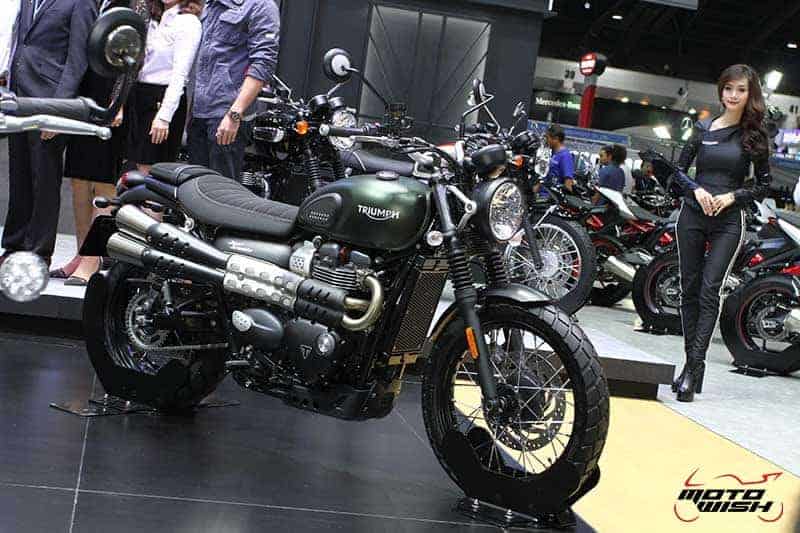 Triumph เปิดตัว 5 รุ่นใหม่ มีไฮไลท์ Bonneville Bobber และ Street Scrabler ให้สัมผัสครั้งแรกในเอเชีย  (Motor Expo 2016) | MOTOWISH 68