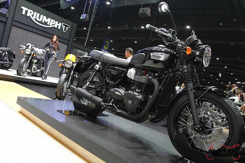 Triumph เปิดตัว 5 รุ่นใหม่ มีไฮไลท์ Bonneville Bobber และ Street Scrabler ให้สัมผัสครั้งแรกในเอเชีย  (Motor Expo 2016) | MOTOWISH 76