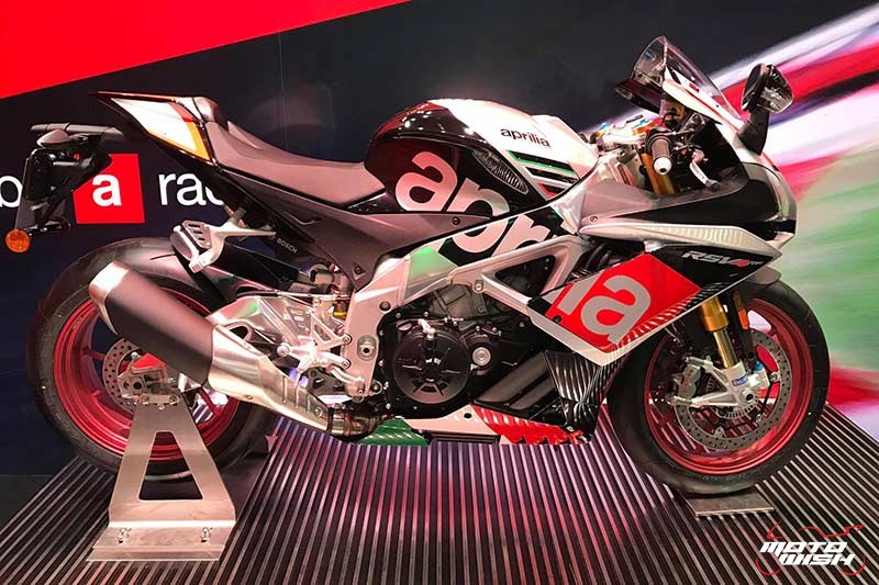 เปิดตัวแล้วในไทย!! Aprilia RSV4RF สุดยอดซุปเปอร์ไบค์สายสนาม (Motor Expo 2016) | MOTOWISH 87