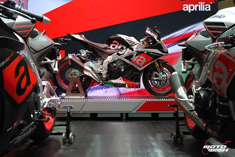 เปิดตัวแล้วในไทย!! Aprilia RSV4RF สุดยอดซุปเปอร์ไบค์สายสนาม (Motor Expo 2016) | MOTOWISH 83