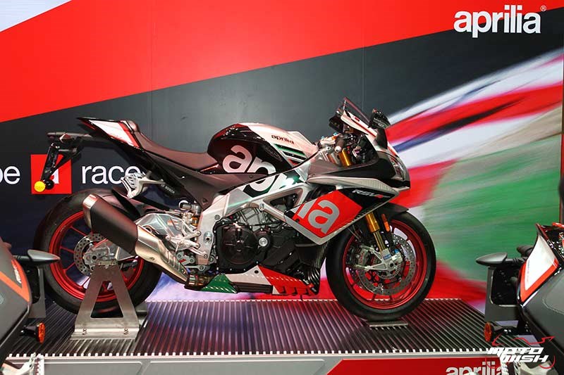 เปิดตัวแล้วในไทย!! Aprilia RSV4RF สุดยอดซุปเปอร์ไบค์สายสนาม (Motor Expo 2016) | MOTOWISH 85